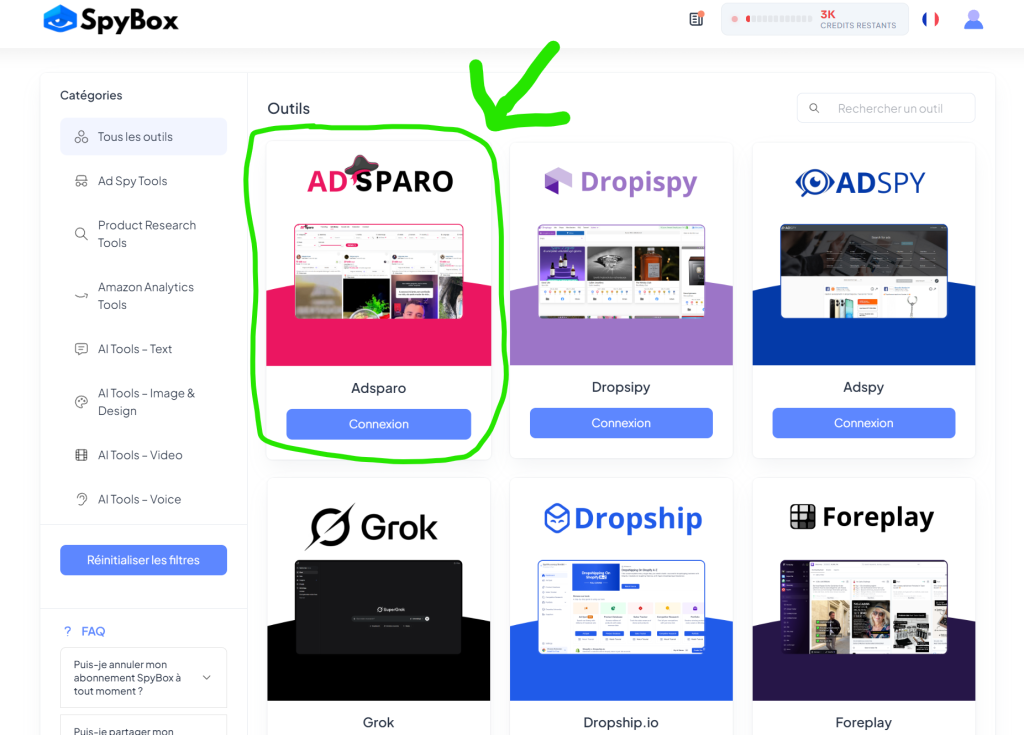 Adsparo